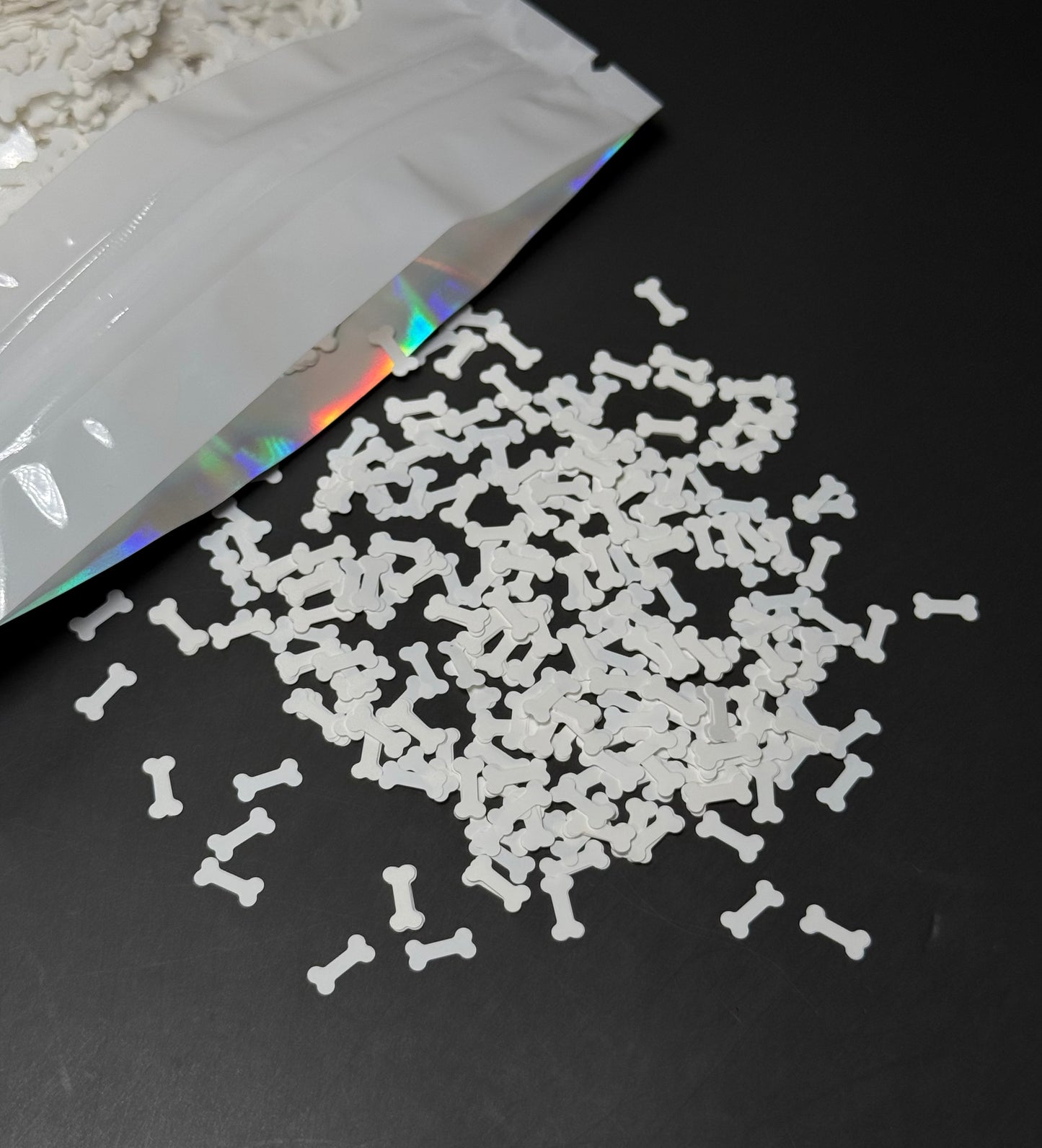 Bones Shaped Glitter