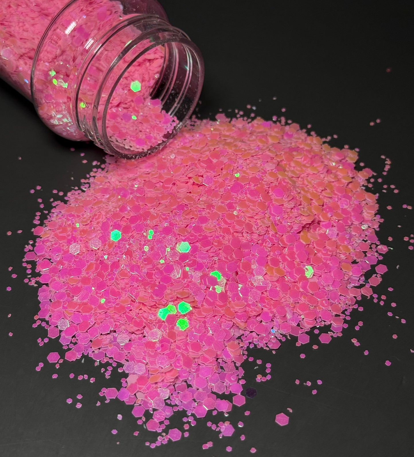 Bubblegum Glow Chunky Glitter
