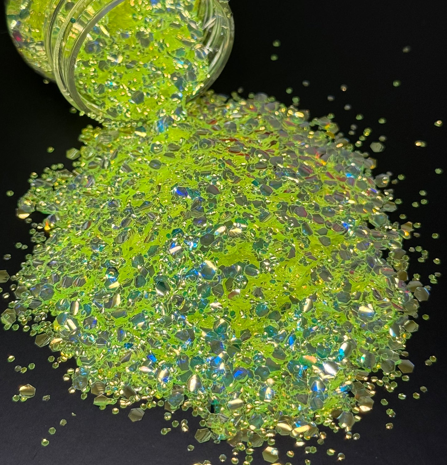 Highlighter Bubble Chunky Glitter