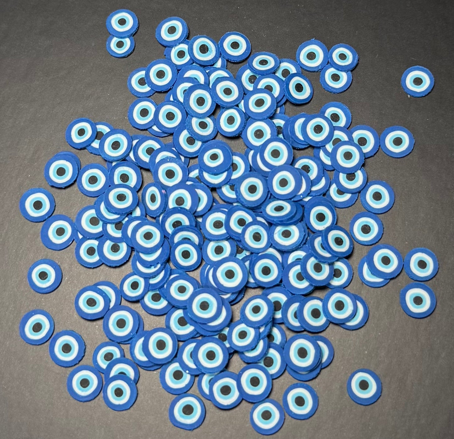 Evil Eye Clay Slices