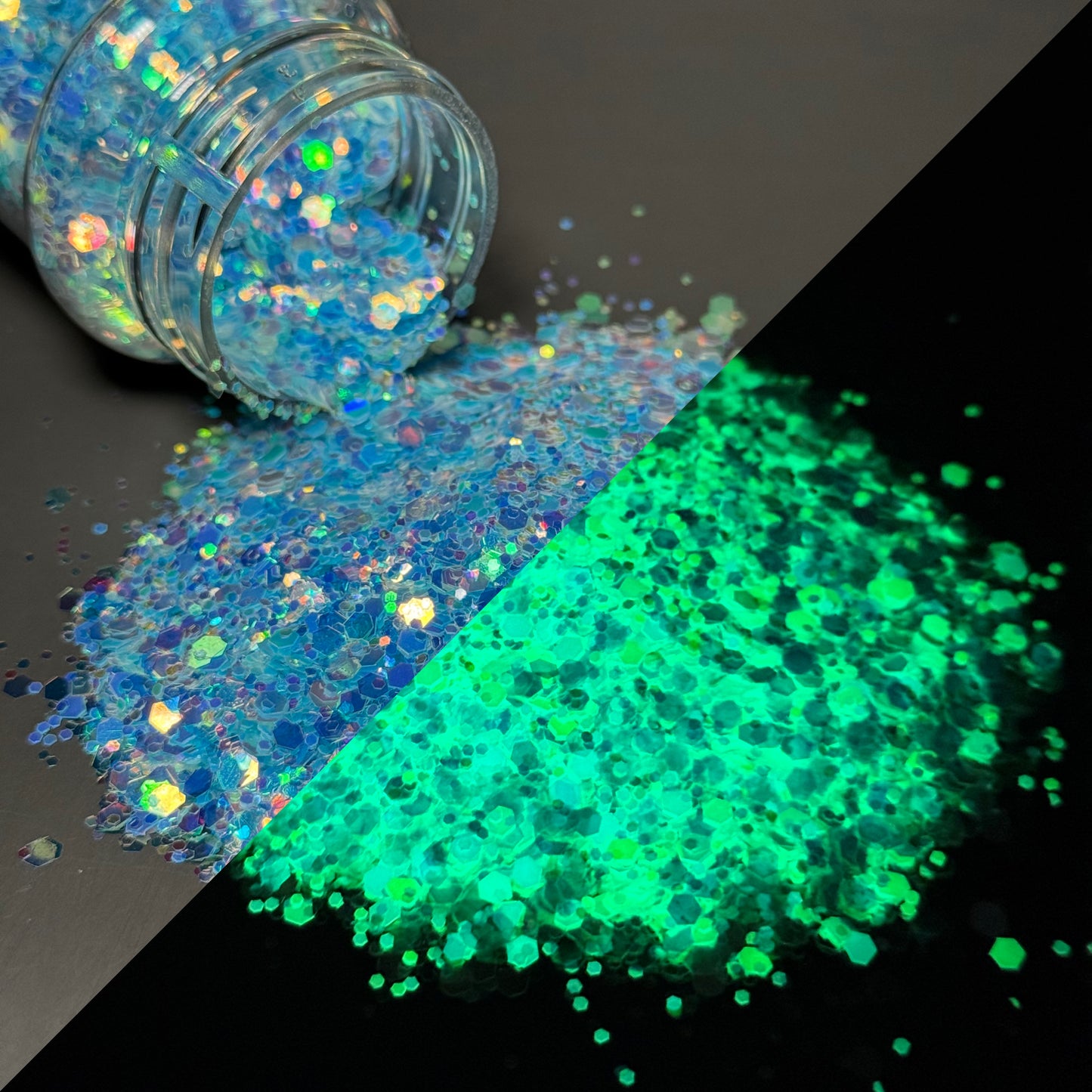 Amari Glow Chunky Glitter