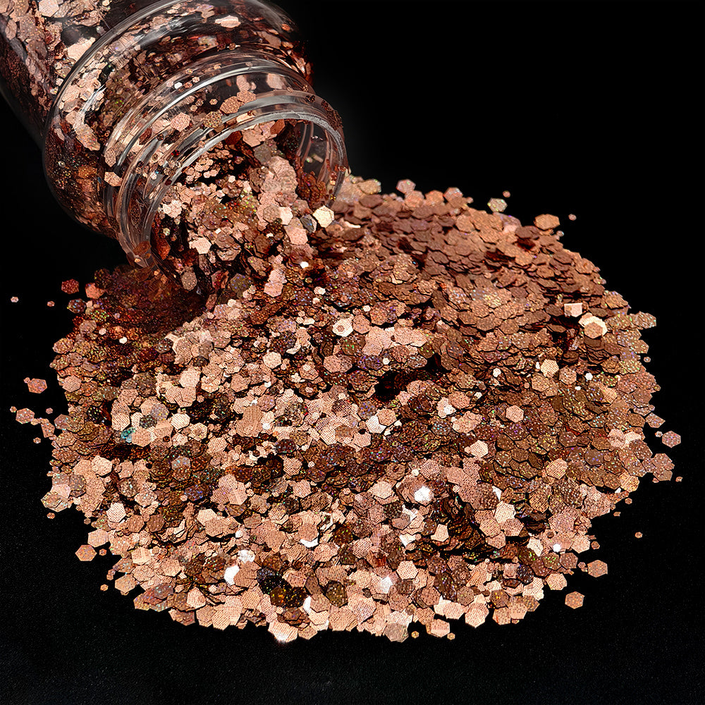 Golden Chunky Glitter