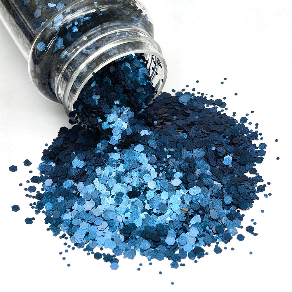 Denim Chunky Glitter