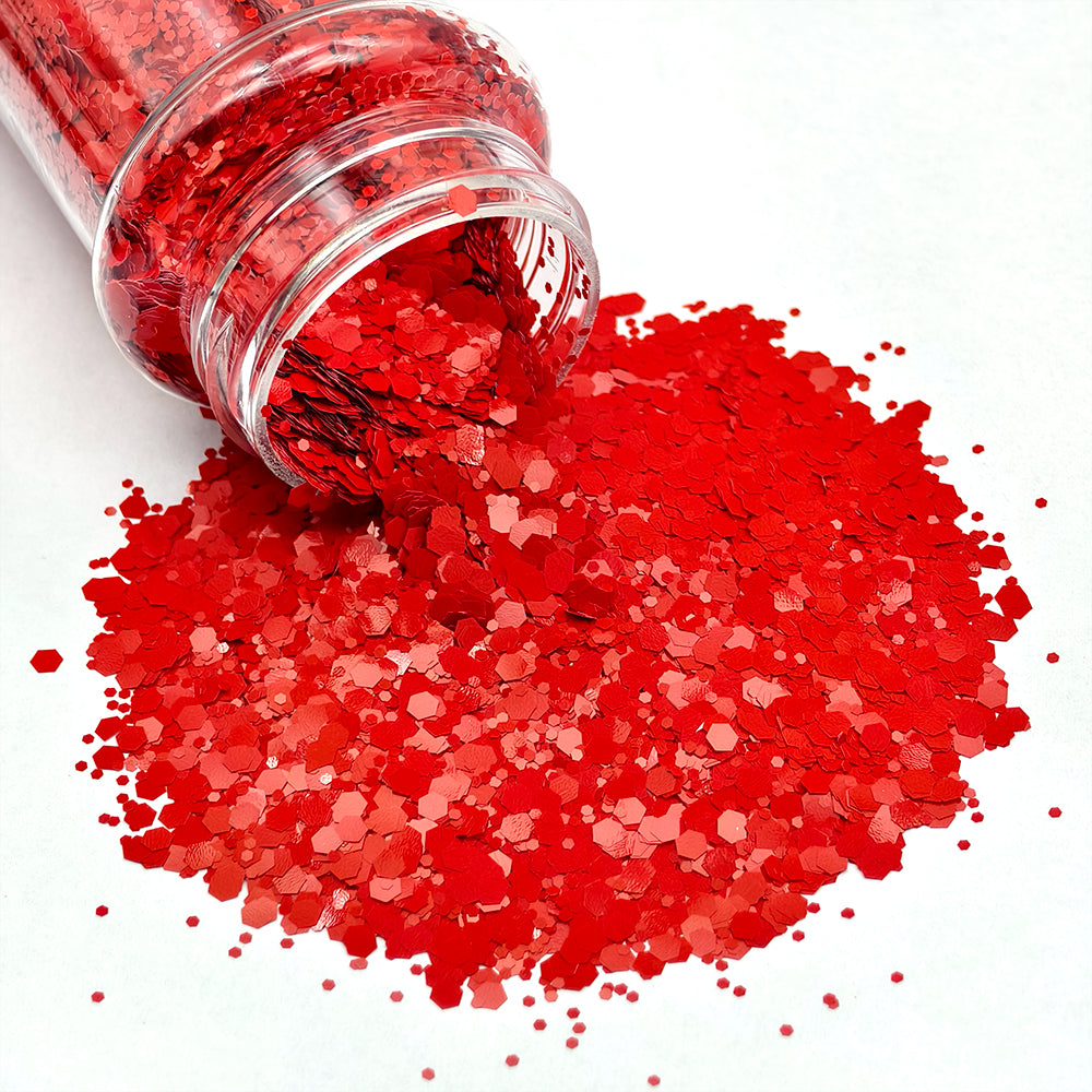 Fire Truck Chunky Glitter