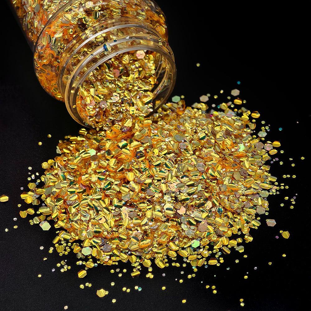 24k Bubble Chunky Glitter