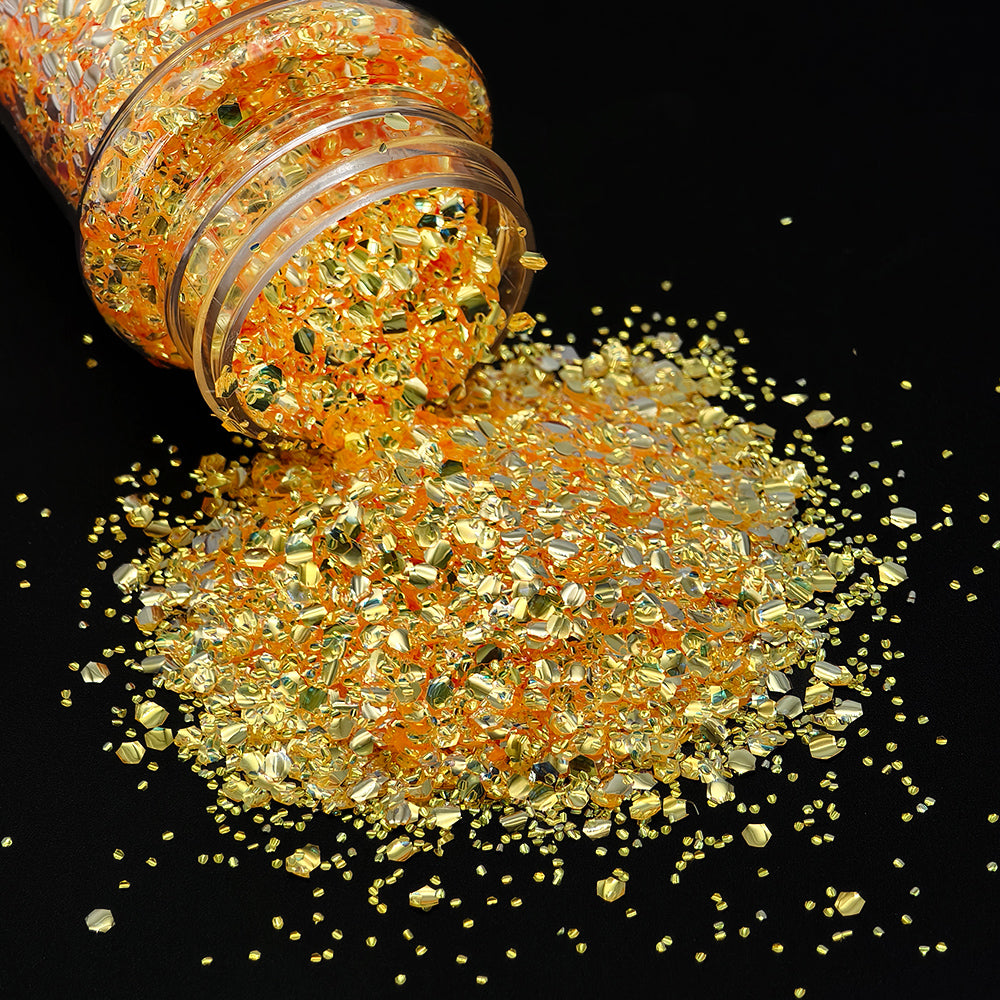 Butterscotch Bubble Chunky Glitter