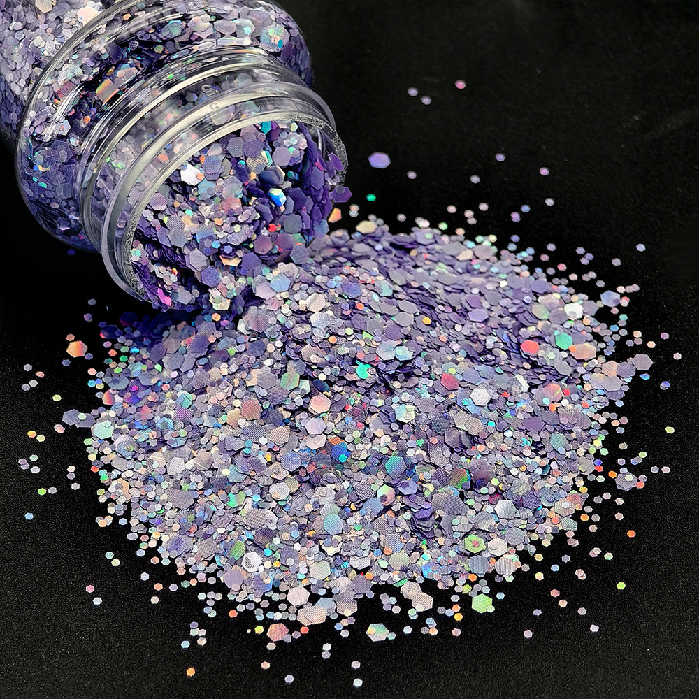 Lilac Chunky Glitter