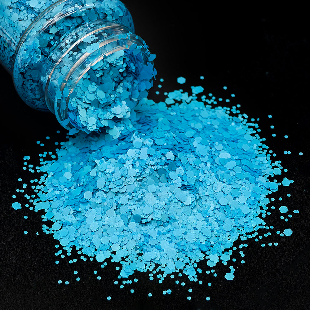 Blue Razz Chunky Glitter