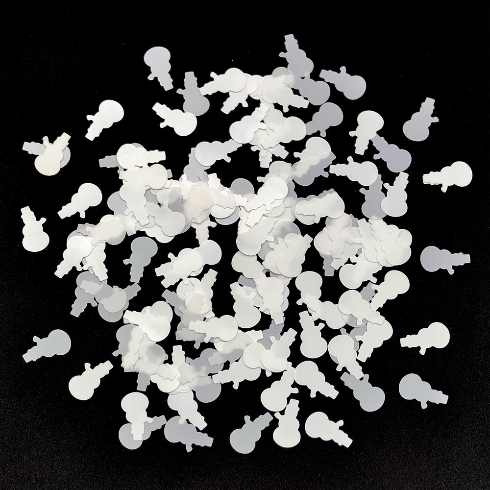 Snowman Shaped Glitter