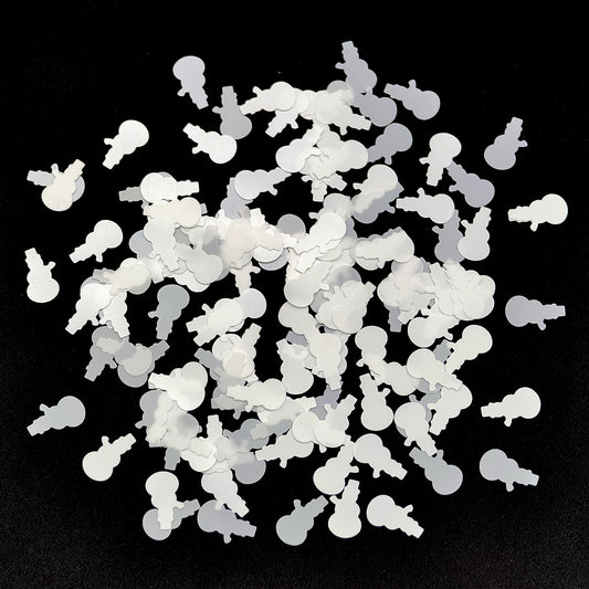 Snowman Shaped Glitter