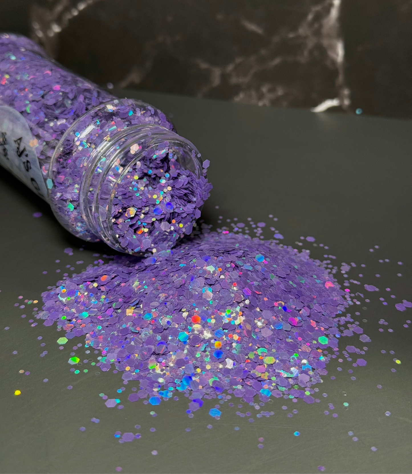 Lilac Chunky Glitter