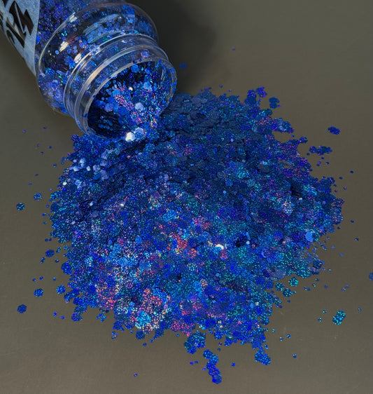 Sapphire Chunky Glitter