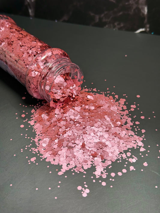 Blush Chunky Glitter