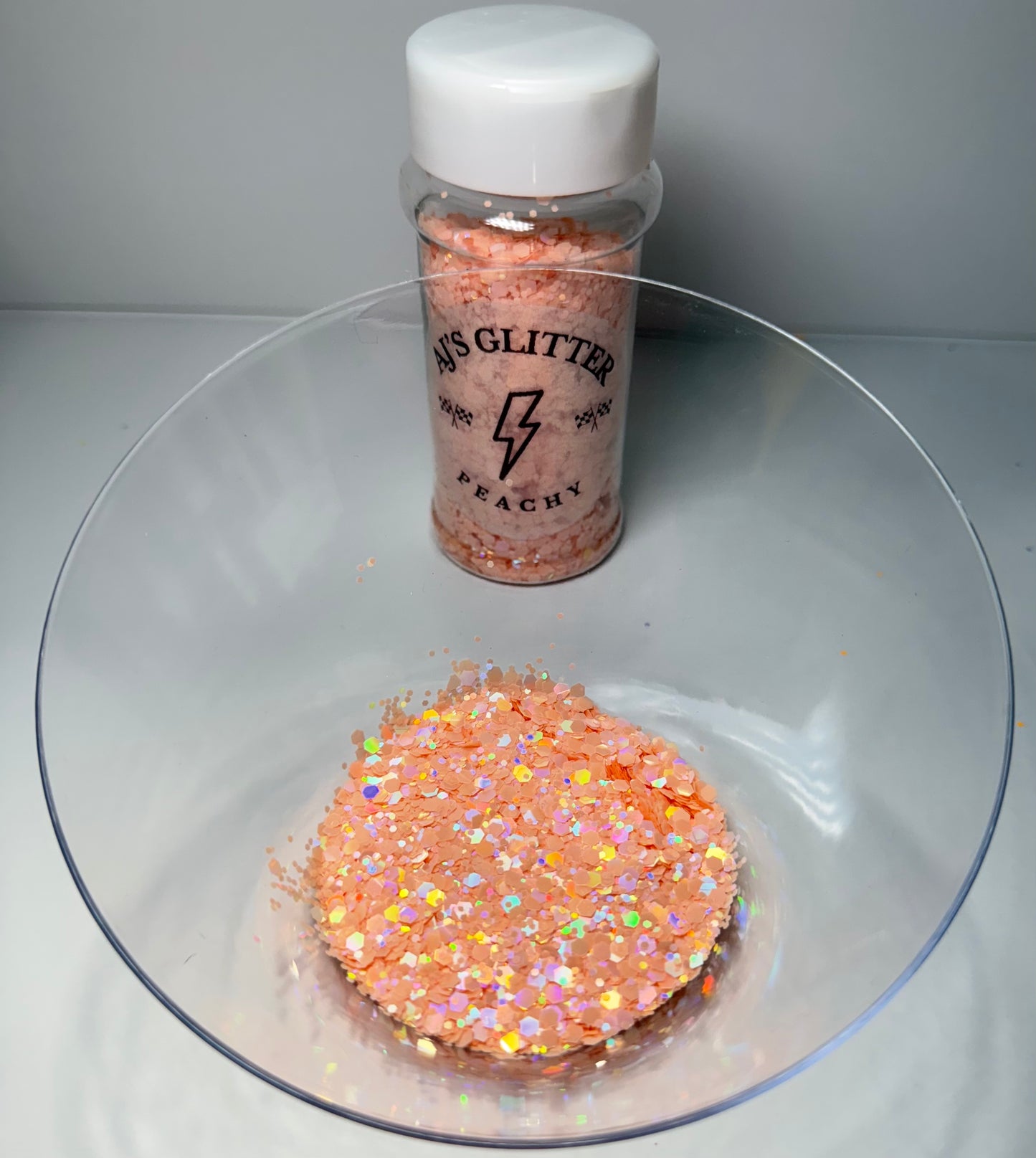 Peachy Chunky Glitter