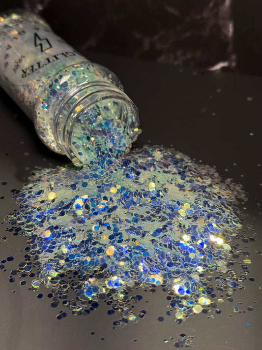 Sea Glass Chunky Glitter