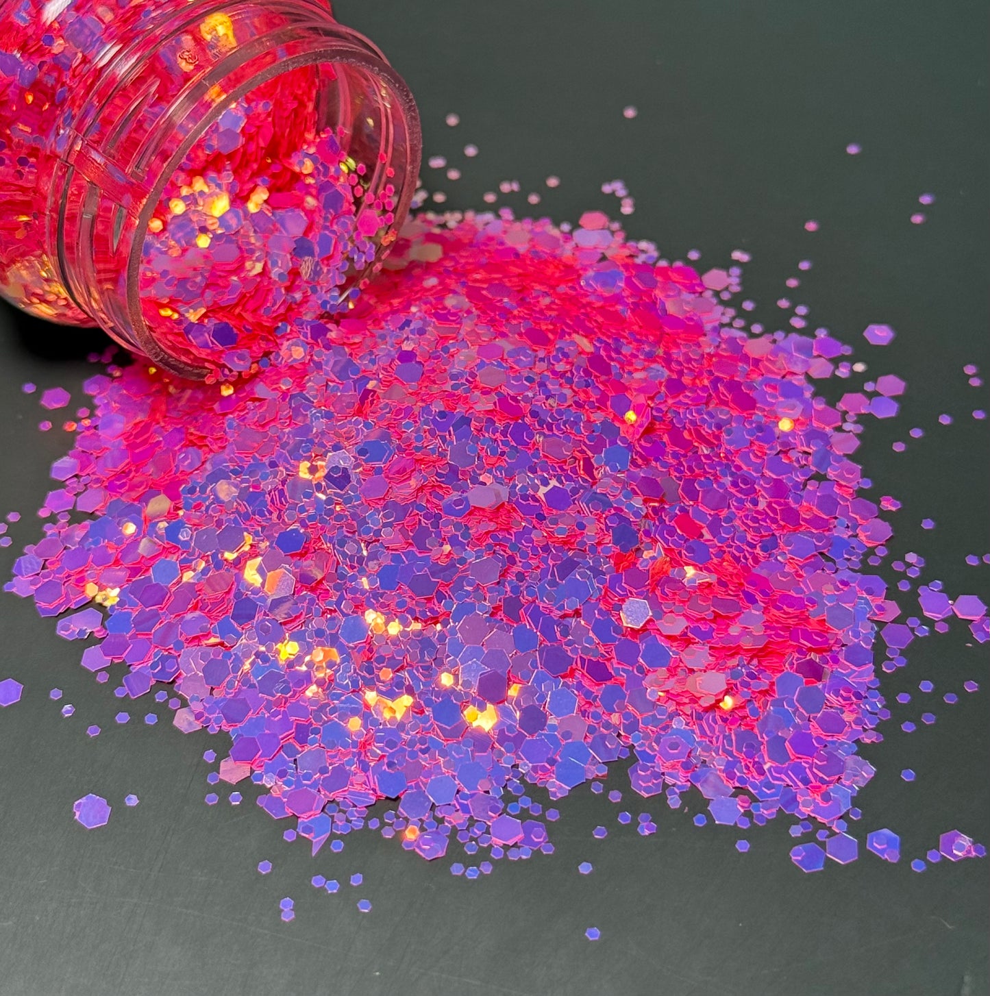 Hibiscus Chunky Glitter