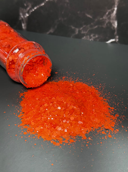 Pumpkin Chunky Glitter