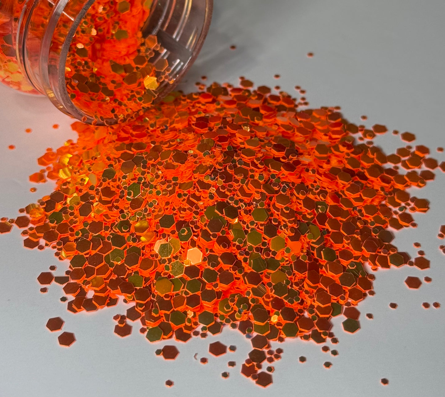 Jack-O-Lantern Glow Chunky Glitter