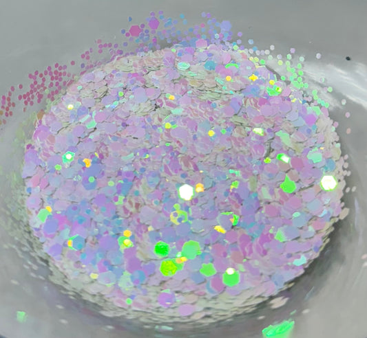 Cotton Candy Chunky Glitter