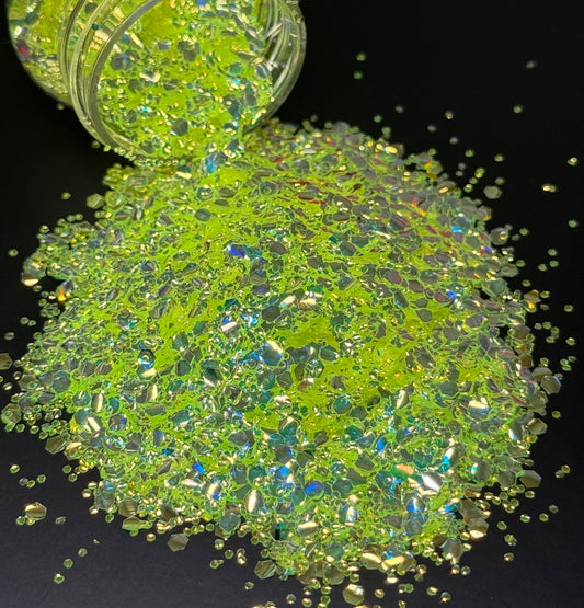 Highlighter Bubble Chunky Glitter