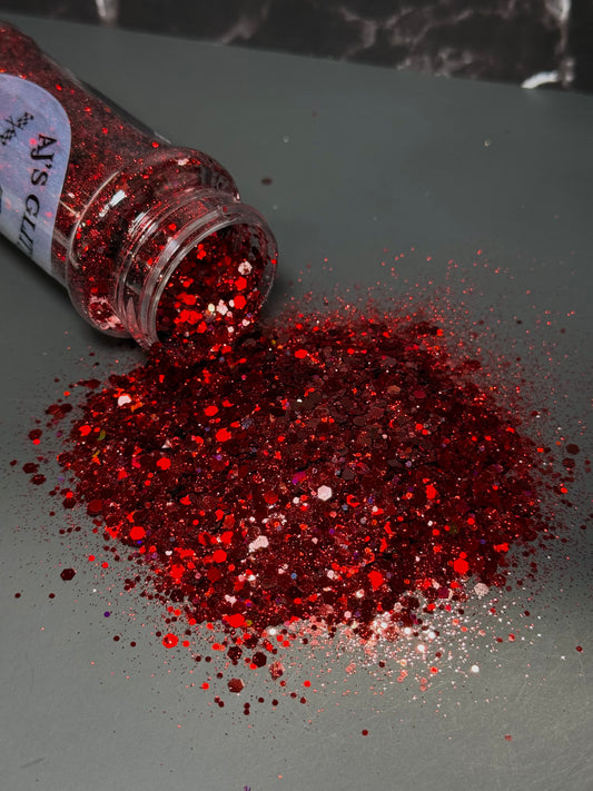 Ruby Chunky Glitter