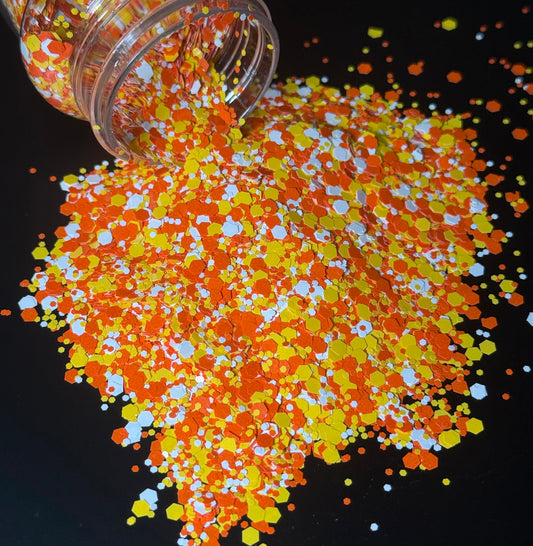 Candy Corn Chunky Glitter