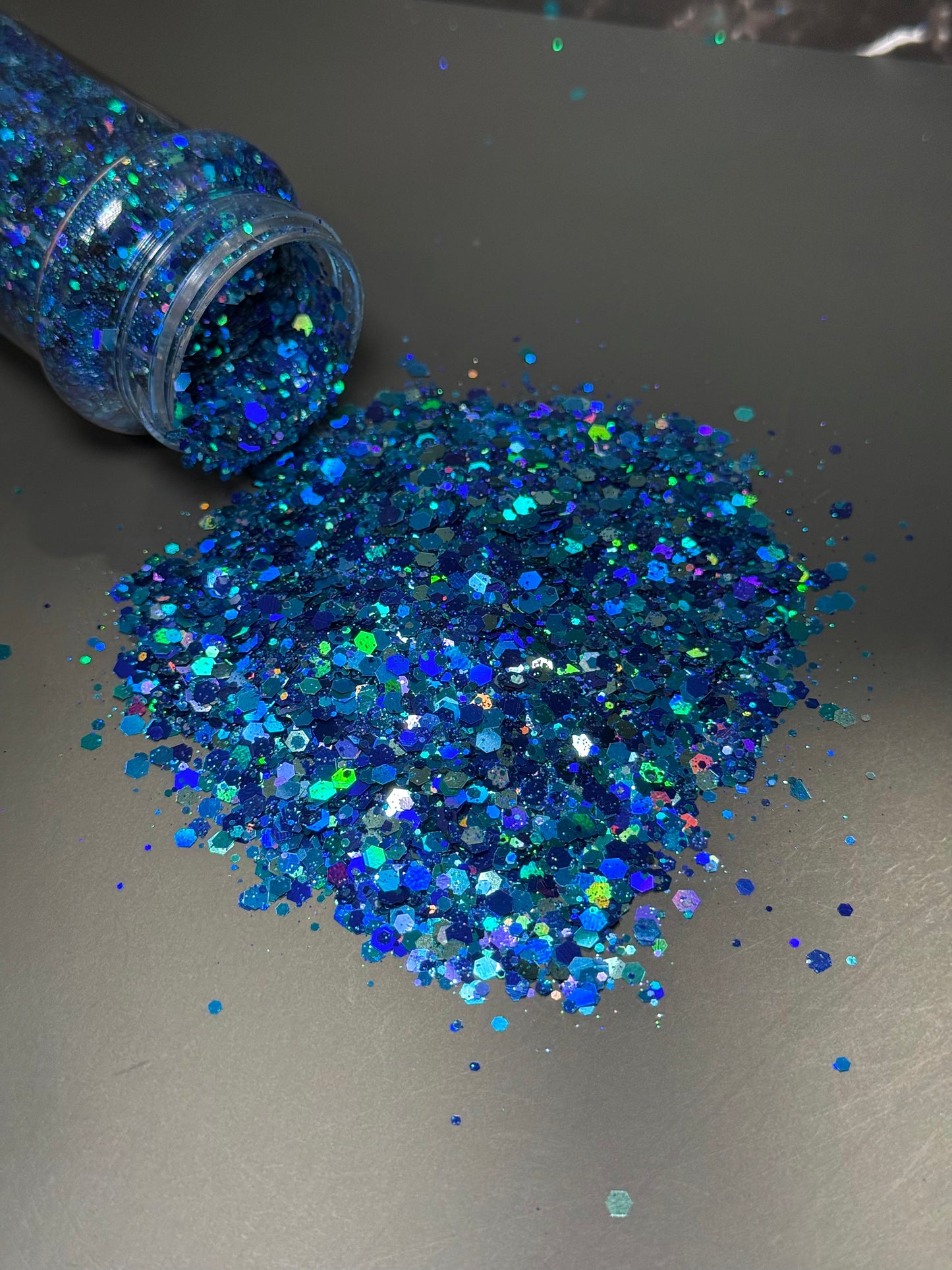 Blue Magic Mix Chunky Glitter