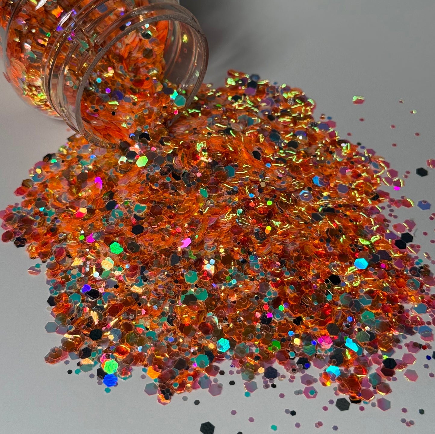 Blaze Glow Chunky Glitter