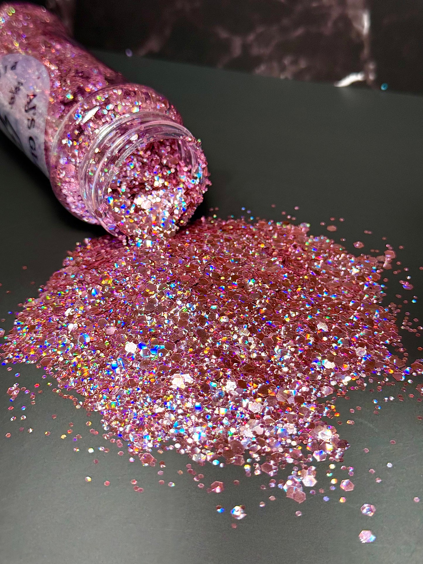 Pink Lagoon Chunky Glitter