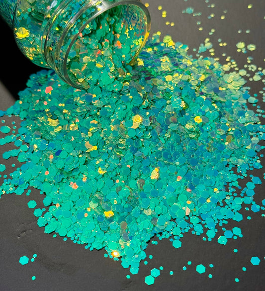 Jade Chunky Glitter