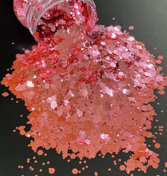 Rosey Glitter Chunky Glitter
