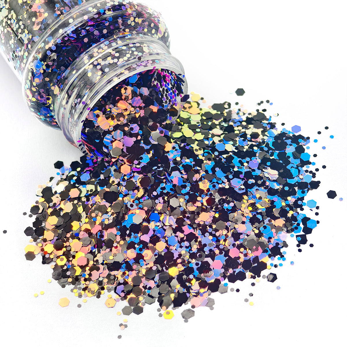 Black Magic Chunky Glitter
