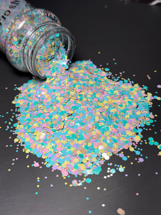Dippin Dots Chunky Glitter