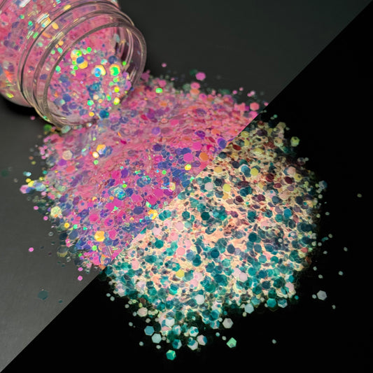 Babygirl Glow Chunky Glitter
