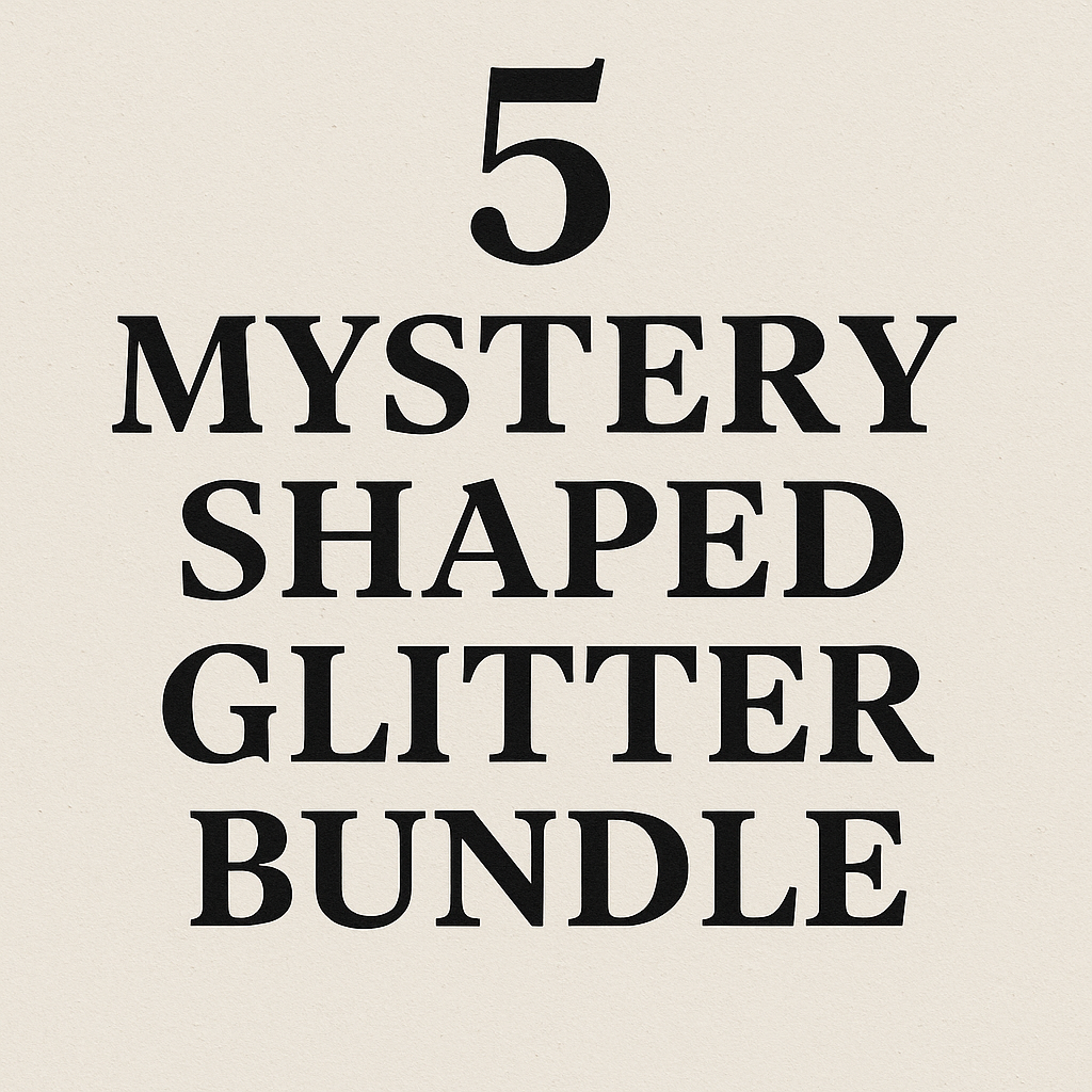 Mystery Shaped Glitter Bundle