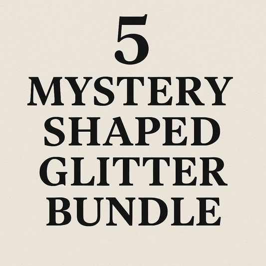 Mystery Shaped Glitter Bundle