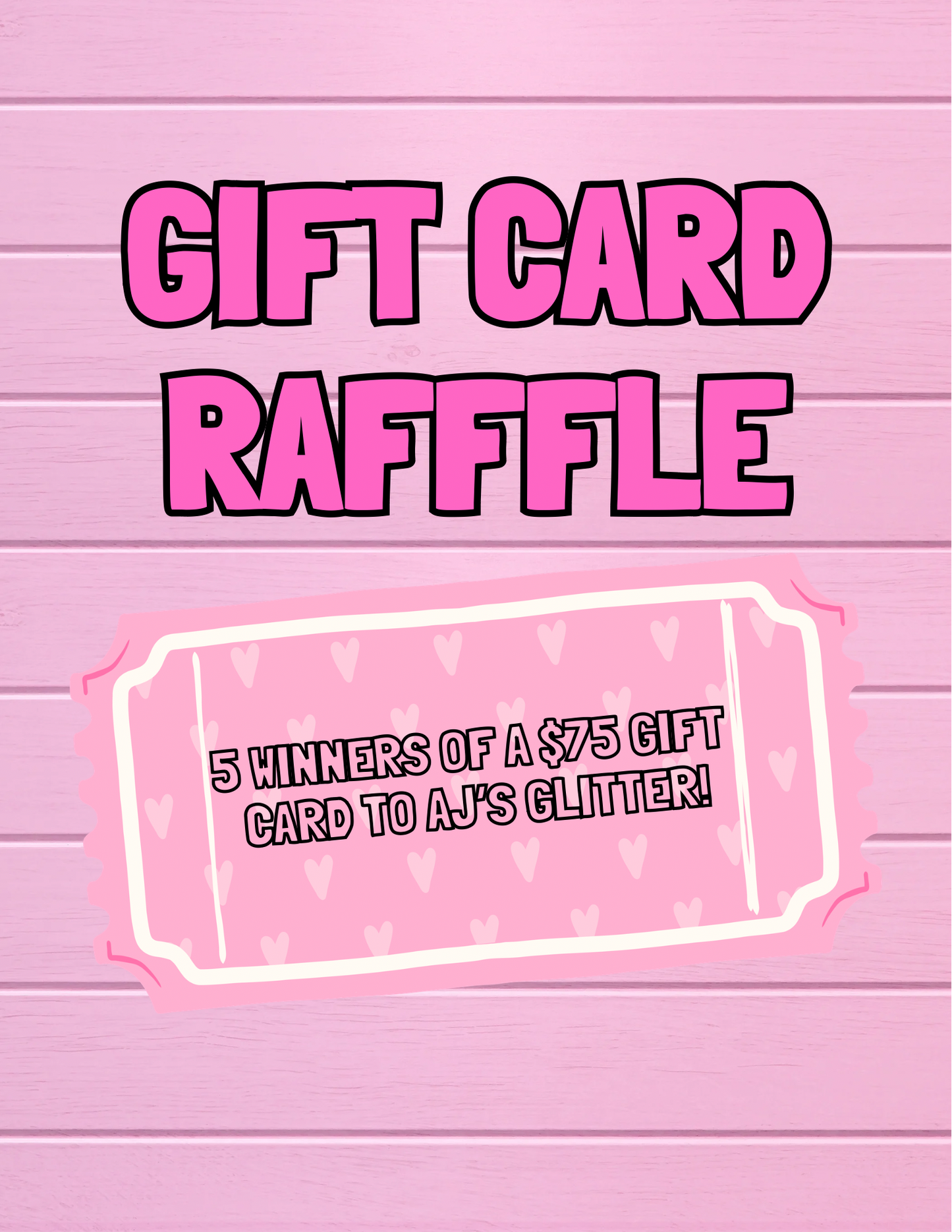 Gift Card Raffle