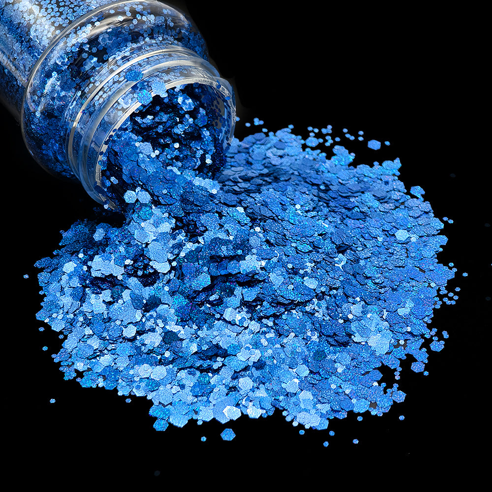 Sapphire Chunky Glitter