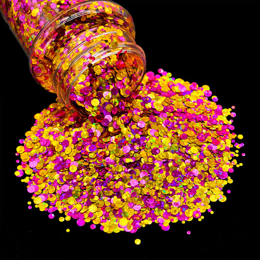 Pink Lemonade Chunky Glitter