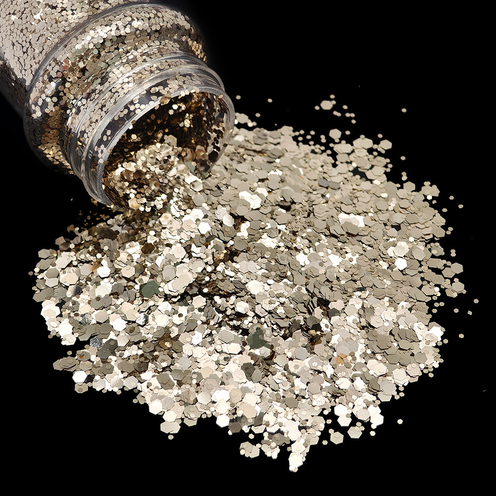 Champagne Chunky Glitter
