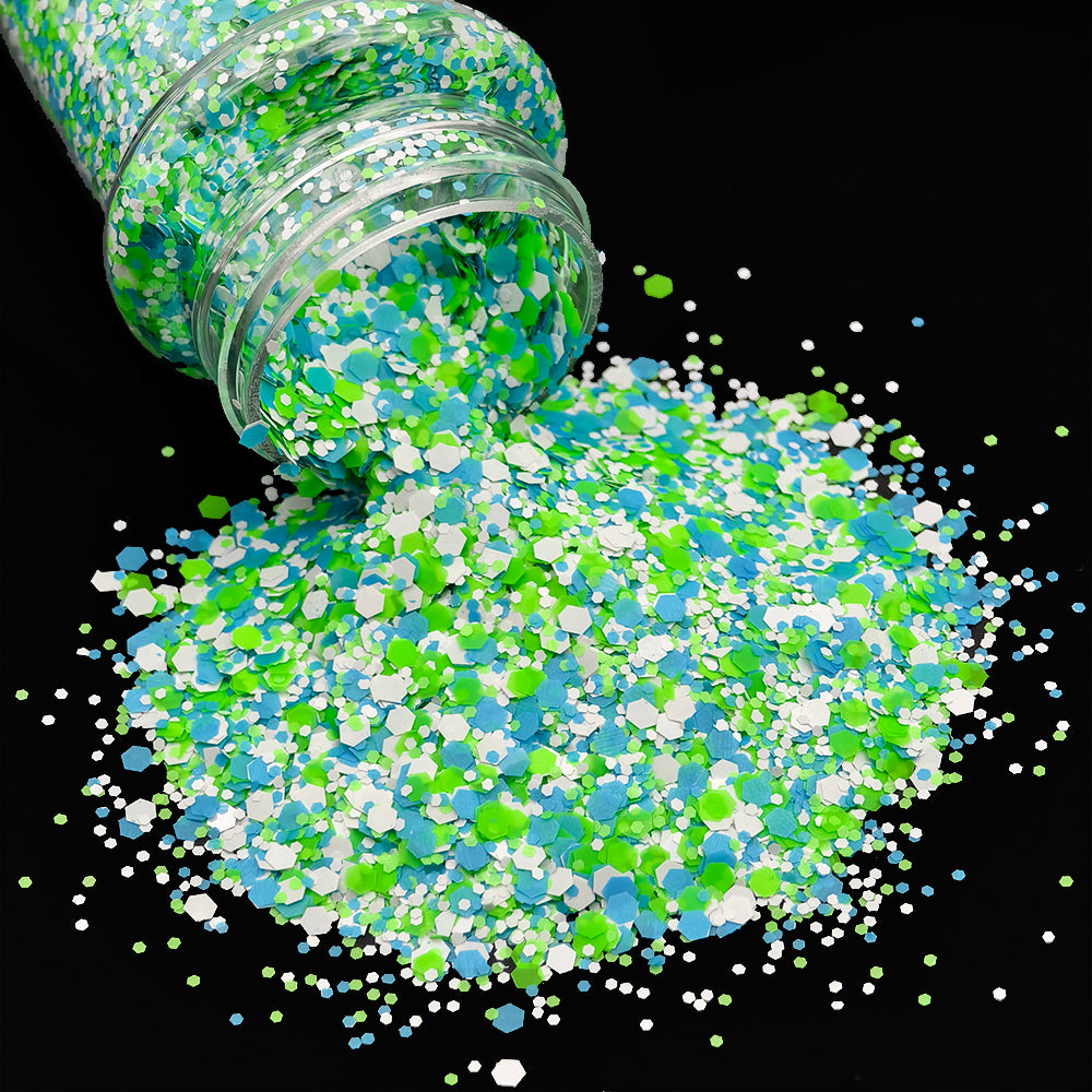 Neon Tide Chunky Glitter