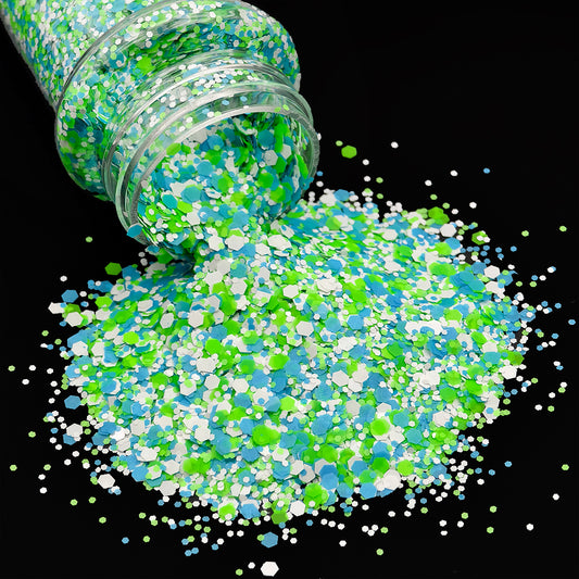 Neon Tide Chunky Glitter