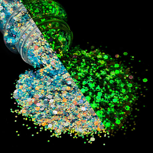 Crystal Glow Chunky Glitter