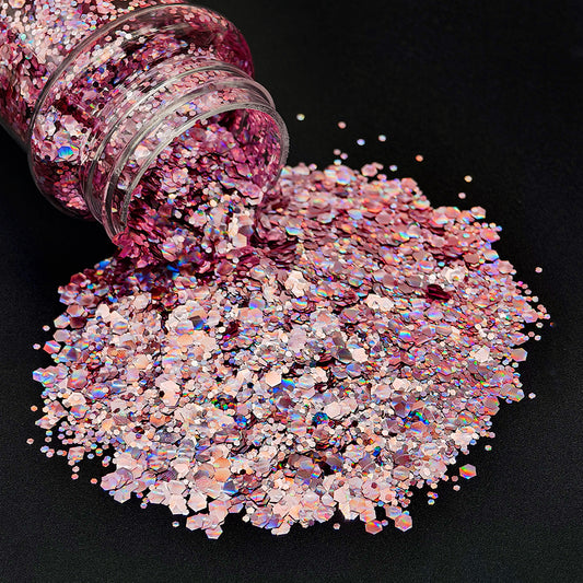 Rose Chunky Glitter