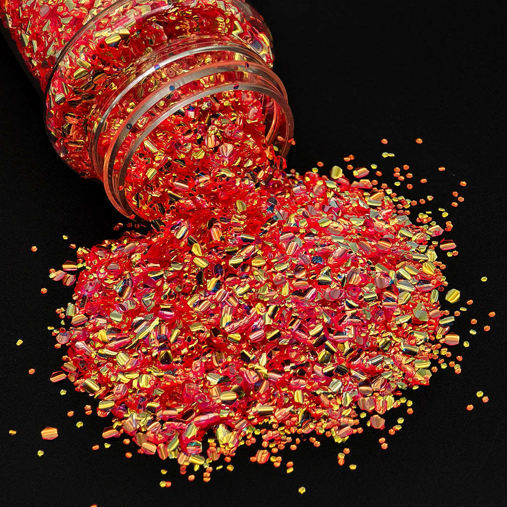 Pumpkin Bubble Chunky Glitter