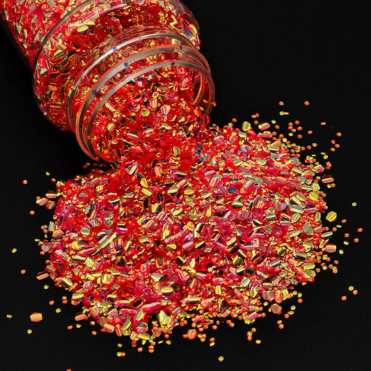 Pumpkin Bubble Chunky Glitter