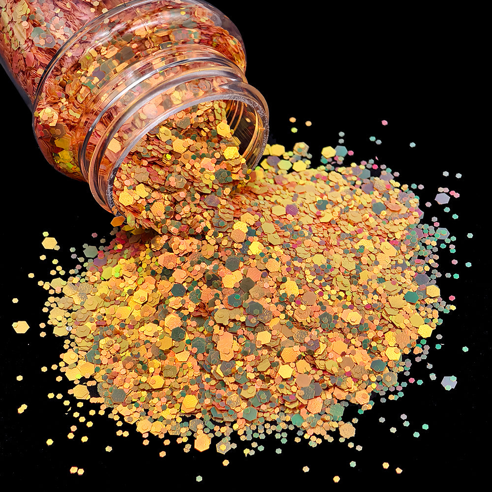 Apricot Chunky Glitter