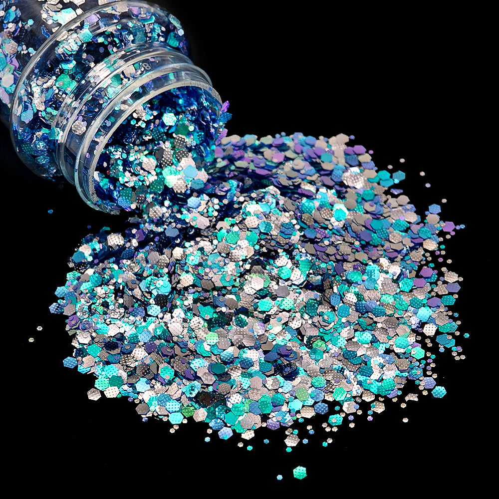 Fish Scales Chunky Glitter