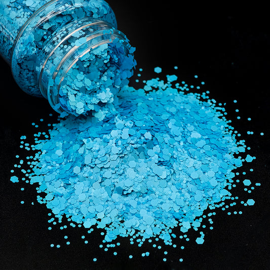 Blue Razz Chunky Glitter